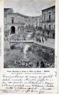 PIAZZA MUNICIPIO E Strada S.Maria Di Betlem Dopo Il Disastro(voir Scan Recto Et Verso) - Modica