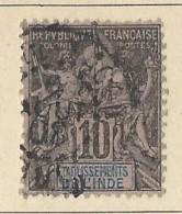 India Francese - 1892 - Usato/used - Allegorie - Mi N. 5 - Oblitérés