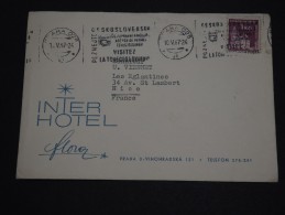 TCHÉCOSLOVAQUIE - Enveloppe De Prague Pour La France En 1967 - A Voir - L 1472 - Cartas & Documentos