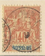 Nossi-Bé - 1894 - Usato/used - Allegorie - Mi N. 35 - Oblitérés