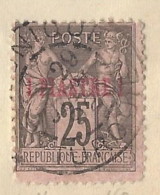 Territori Francesi - Levante - 1886 - Usato/used - Allegorie - Mi N. 4 - Gebraucht