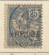 Territori Francesi - Levante - 1903 - Usato/used - Allegorie - Mi N. 16 - Gebraucht