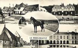 - Depts Div.-ref-KK233- Orne - Le Merlerault - Souvenir De .. - Multi Vues - Cheval Sica Boy - Haras - Hippisme - Sports - Le Merlerault