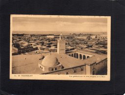 63500    Algeria,  Touggourt,  Vue  Generale Sur La Ville Indigene Et La Gare,  NV - Ouargla