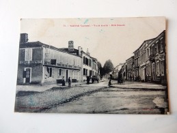 Carte Postale Ancienne : TARTAS : Ville Haute, Rue Chanzy, Animé - Tartas