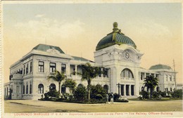 MOÇAMBIQUE, MOZAMBIQUE, LOURENÇO MARQUES, Repartições Dos Caminhos De Ferro, 2 Scans - Mozambique