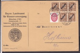 Deutsches Reich Dienstmarken Stempel München 1929 - Lettres