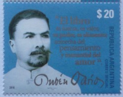 Argentina 2016 ** Homenaje A Ruben Dario. See Desc. - Nuevos