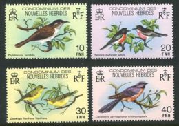 173 NOUVELLES HEBRIDES 1979 - Yvert 575/78 - Oiseau - Neuf ** (MNH) Sans Charniere - Gebruikt