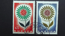 Monaco 782/3 Oo/used, EUROPA/CEPT 1964 - Usados