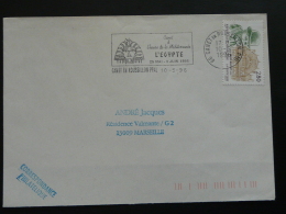 66 Pyrénées Orientales Canet En Roussillon L'Egypte 1996 - Flamme Sur Lettre Postmark On Cover - Egyptologie