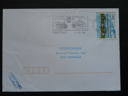 67 Bas Rhin Eschau Abbatiale - Flamme Sur Lettre Postmark On Cover - Klöster