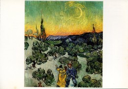 V50 / NEUVE CP VINCENT VAN GOGH LA PROMENADE DU SOIR VOIR DOS - Van Gogh, Vincent