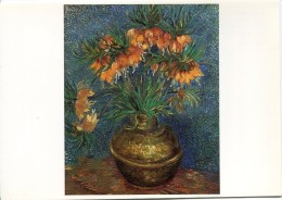 V50 / NEUVE CP VINCENT VAN GOGH FRITILLAIRES COURONNE IMPERIALE DANS VASE VOIR DOS - Van Gogh, Vincent