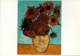 V50 / NEUVE CP VINCENT VAN GOGH LES TOURNESOLS VOIR DOS - Van Gogh, Vincent