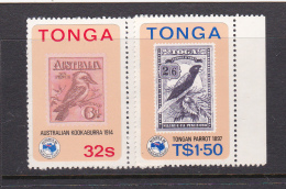 Tonga SG 890-891 1984 Ausipex MNH - Tonga (1970-...)