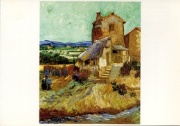 V50 / NEUVE CP VINCENT VAN GOGH LE VIEUX MOULIN VOIR DOS - Van Gogh, Vincent