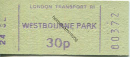 London Transport R1 - Westbourne Park 30p - Europa