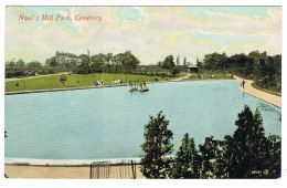 RB 1114 -  Early Postcard - Naul's Mill Park - Coventry Warwickshire - Coventry