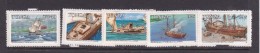 Tonga SG 905-909A 1985 175th Anniversary Of Will Mariner Departure  MNH - Tonga (1970-...)