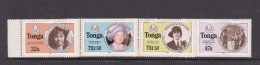 Tonga SG 915-918A 1985 Life And Time Of Queen  Mother Gummed Set MNH - Tonga (1970-...)