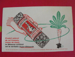 Buvard Chicorée Leroux. Orchies Nords. Vers 1950 - Café & Té