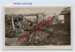 MOISLAINS-CARTE Imprimee Allemande-Guerre 14-18-1 WK-France-80- - Moislains