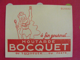 Buvard Moutarde Bocquet. Vers 1950 - Senape