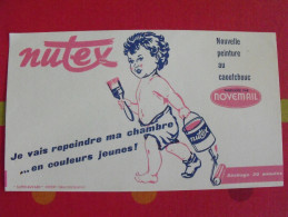 Buvard Peinture Nutex Bébé Novémail. Vers 1950 - Paints