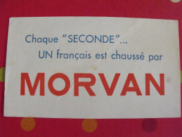 Buvard Chaussures Morvan. Vers 1950 - Chaussures