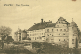 Delcampe - DE KRONACH / Feste Rosenberg / - Kronach