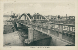 Delcampe - 54 NOMENY / Pont Sur La Seille / - Nomeny