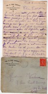 VP5378 - MILITARIA - Lettre Foyer Du Soldat - Soldat P. BERGERON Au 7ème Rgt Tirailleurs Algériens à MARSEILLE - Documents