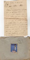 VP5379 - MILITARIA - Lettre En Franchise Militaire - Soldat P. BERGERON Au 7ème Rgt Tirailleurs Algériens à BATNA - Documenten