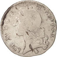Monnaie, France, Louis XV, Écu Au Bandeau, Ecu, 1745, Perpignan, TB, Argent - 1715-1774 Luis XV El Bien Amado