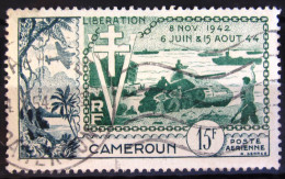 CAMEROUN              PA 44               OBLITERE - Luchtpost