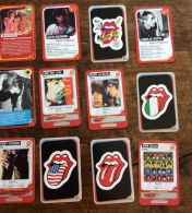 Rolling Stones : 12 Vignettes Carrefour Market (5x8,5 Cm) - Objets Dérivés