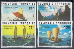 POLY-17 - POLYNESIE N° 111/14 Neufs** Pirogues Anciennes - Unused Stamps