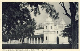MOÇAMBIQUE, MOZAMBIQUE, AFRICA ORIENTAL PORTUGUESA, QUELIMANE, Igreja Paroquial, 2 Scans - Mozambique