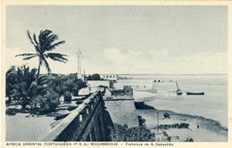 MOÇAMBIQUE, MOZAMBIQUE, AFRICA ORIENTAL PORTUGUESA, Fortaleza De S. Sebastião, 2 Scans - Mozambico