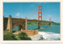 R2309 Usa - San Francisco - Il Golden Gate - Cartolina Con Legenda Descrittiva - Edizioni De Agostini - Amérique