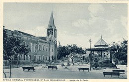 MOÇAMBIQUE, MOZAMBIQUE, AFRICA ORIENTAL PORTUGUESA, Igreia De S. Paulo, 2 Scans - Mozambico