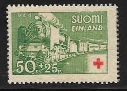 Finland, Scott # B60 MNH Red Cross Train, 1944 - Unused Stamps