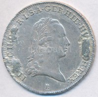 Osztrák Németalföld 1797B 1/4 Kronenthaler Ag 'II. Ferenc' (7,39g) T:2,3 ElÅ‘lapján... - Zonder Classificatie