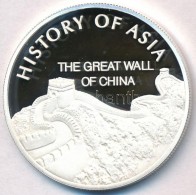 Mongólia 2003. 1000T Ag 'Ázsia Történelme - Kínai Nagy Fal' (19,80g/0.999)... - Zonder Classificatie