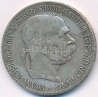 Ausztria 1900. 5K Ag 'Ferenc József' T:2-,3
Austria 1900. 5 Corona Ag 'Franz Joseph' C:VF,F
Krause KM#2807 - Non Classificati