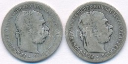 Ausztria 1894-1895. 1K Ag 'Ferenc József' (2x) T:2-,3
Austria 1894-1895. 1 Corona Ag 'Franz Joseph' (2x)... - Unclassified