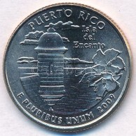 Amerikai Egyesült Államok 2009. 25c Cu-Ni 'Puerto Rico' T:1-
USA 2009. 25 Cent Cu-Ni 'Puerto Rico' C:AU - Non Classificati