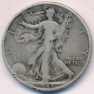 Amerikai Egyesült Államok 1943. 1/2$ Ag 'Walking Liberty' T:3 ü.,ph.
USA 1943. 1/2 Dollar Ag... - Unclassified