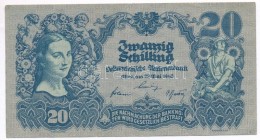 Ausztria 1945. 20Sch T:III 
Ausztria 1945. 20 Schilling C:F 
Krause 116 - Ohne Zuordnung